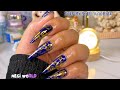Step-by-Step Nail Art Tutorial | Still learning nail art -- Open to tips 💖