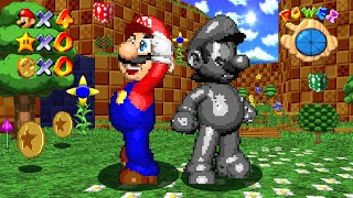 The N64 Mario Experience in Sonic Robo Blast 2