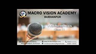IIT Mathematics | MODULUS| Lecture -2| Amit Sir | MVA Burhanpur