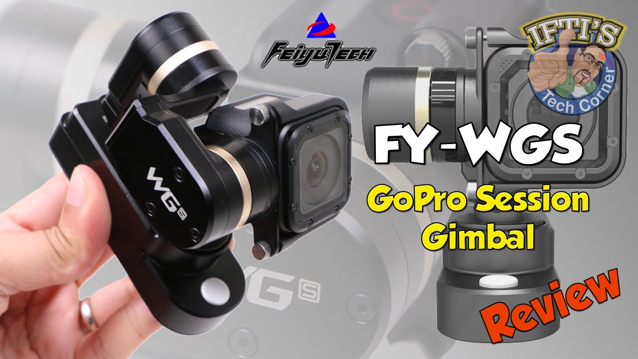 Feiyu-Tech FY-WGS 3 Axis Mini GoPro Session Gimbal + Sample Footage :  REVIEW - YouTube