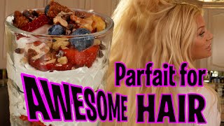 Delicious Parfait Dessert made dairy free with Markus Sea Moss