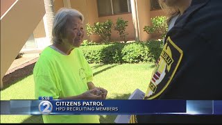 Police say public's help needed via citizens patrols to keep communities safe