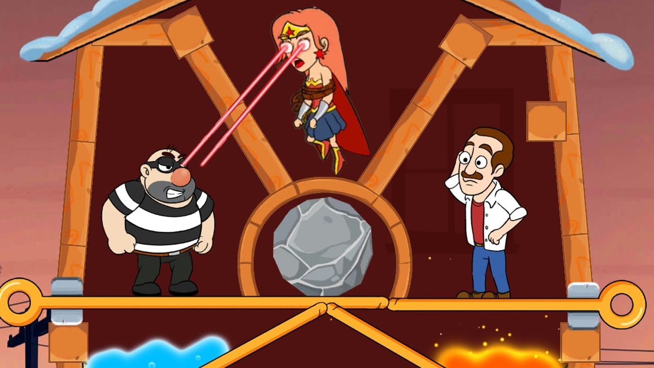 Home Pin Gameplay Pull Him Out/ Pull The Pin Mobile Game