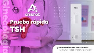 Prueba rápida de rápida de TSH  (Hormona estimulante de la tiroides)