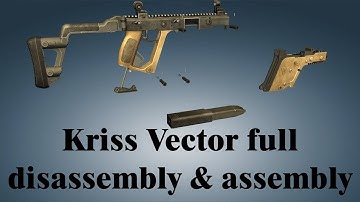 Kriss Vector: full disassembly & assembly | World of Guns