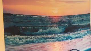 Ocean Tapestry Wall Hanging, Sea Beach Scenery Nature Wall Art