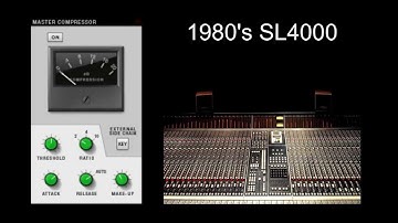 Master Bus Compressor - SSL Mixer Video Series - Reason - LearnReason.com