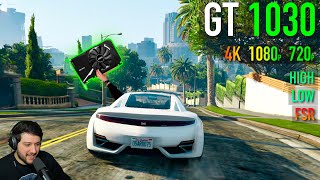 The Gt 1030 In Gta 5 Enhanced - Its Surprisingly Playable