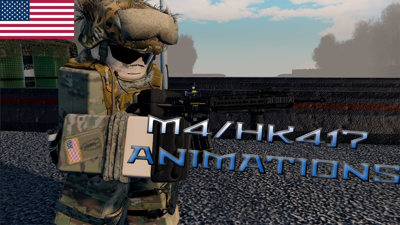 All NEW EXCITING M4 And HK417 Gun Animations [Operation Ronograd] - YouTube