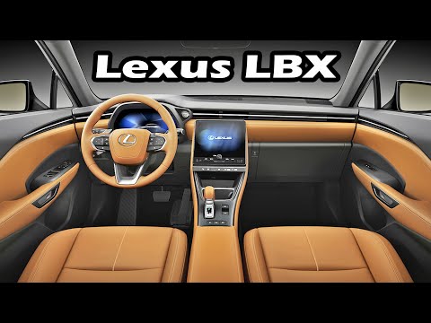 2024 Lexus LBX Interior - all colors & specs