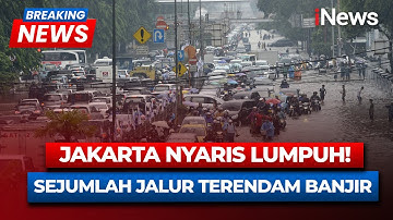 BREAKING NEWS Banjir Rendam Jakarta, Pengendara Diimbau Cari Jalur Alternatif Lain |07/07