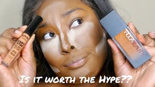 Huda Beauty Foundation and NYX Concealer Review