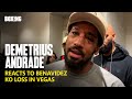Demetrius Andrade Devastated Reaction To Benavidez KO Loss image