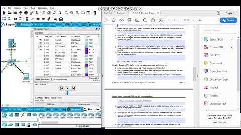 9.3.1.2 Packet Tracer Simulation - Exploration of TCP and UDP Communication_Agus Hermawan