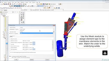 Creating a skin on a solid tetrameshed model in SIMULIA Abaqus