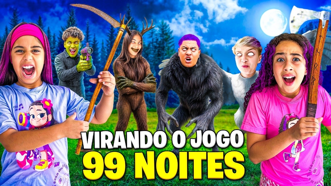 NOS TRANSFORMAMOS NA TURMA DO 99 NOITES NA FLORESTA DO ROBLOX !