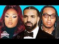 Megan Thee Stallion drags Drake after he shades her | RIP Takeoff (The sketchiness of his passing)