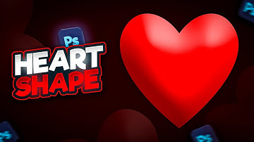 How to Make a Perfect Heart Shape in Adobe Photoshop || Photoshop Tutorial || Design With Frankee