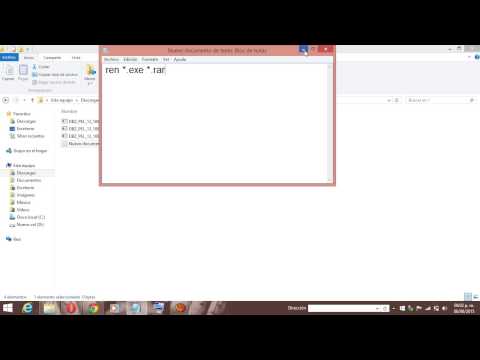 Video: Cómo Cambiar La Extensión Rar Del Archivo