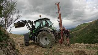 Ripping our cattle yards Apart