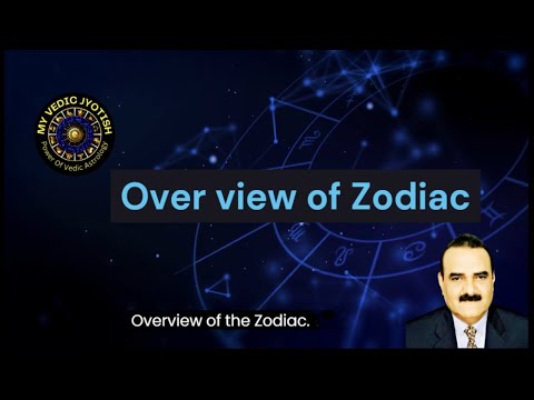 Zodiac signs introduction in Vedic Jyotish