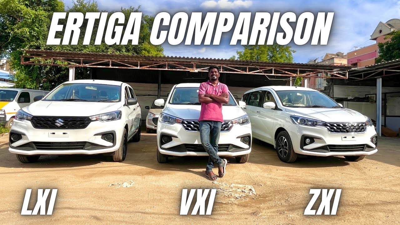 Maruti Ertiga Variants Compared-LXI,VXI & ZXI|யார்க்கு எந்த Variant?-Tamilmotors360