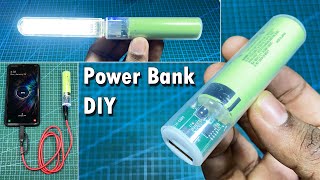 How to Make Mini 18650 Power Bank using Syringe