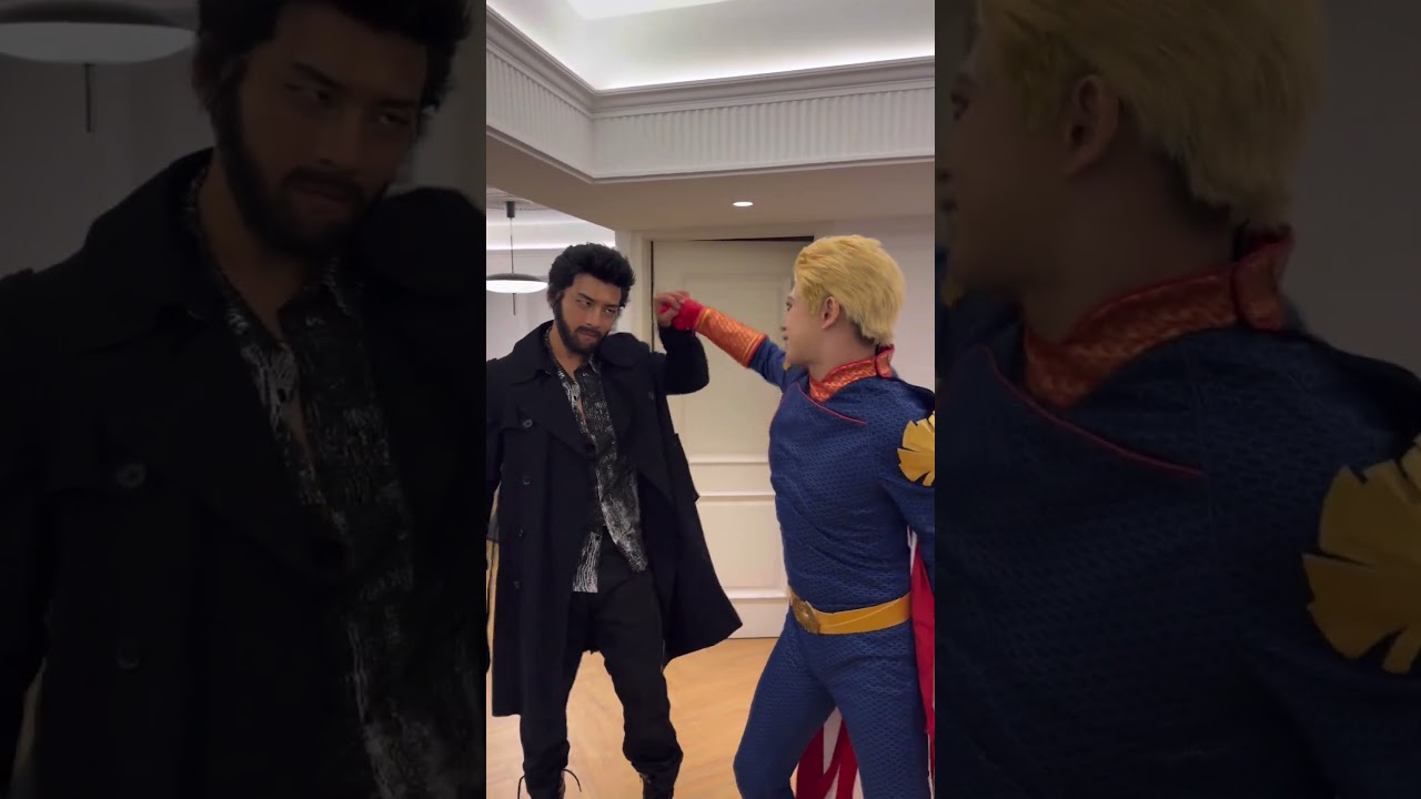 A different ending😊 #anime #game #fyp #theboys #homelander #cos #cosplay #cosplayer