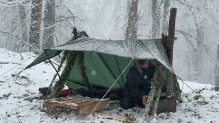 Caught Alone in a Brutal -10°C Winter | Extreme Survival