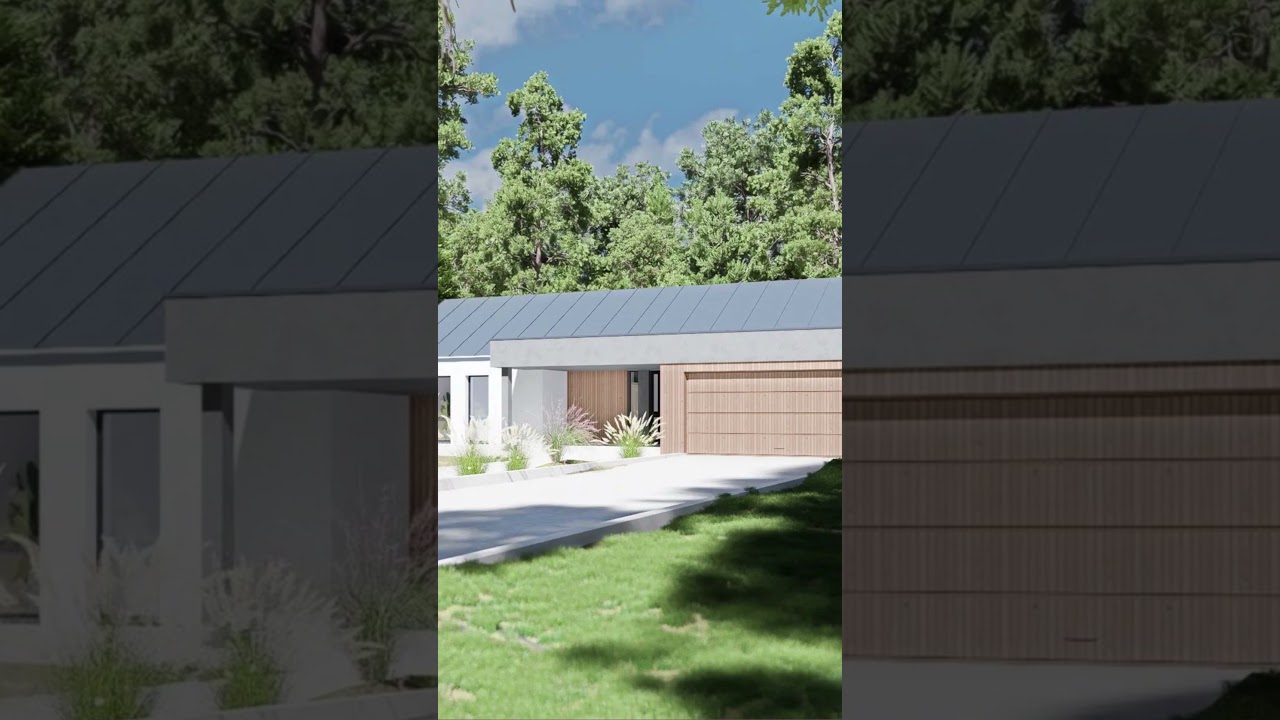 Z565 - проект стильного та сучасного одноповерхового будинку від Z500