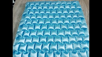 ผังหมอน/สอนวิธีเย็บ/วิธีจับจีบหมอนอิงลายสม๊อค (Smocking Pattern/Smocked Pillow/枕頭)