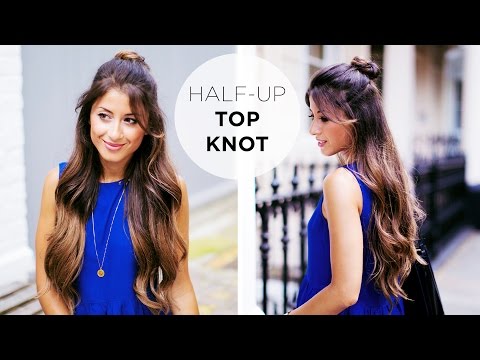 The Most Hyped Hairstyle in 2016 – The Half Bun – LUULLA'S BLOG