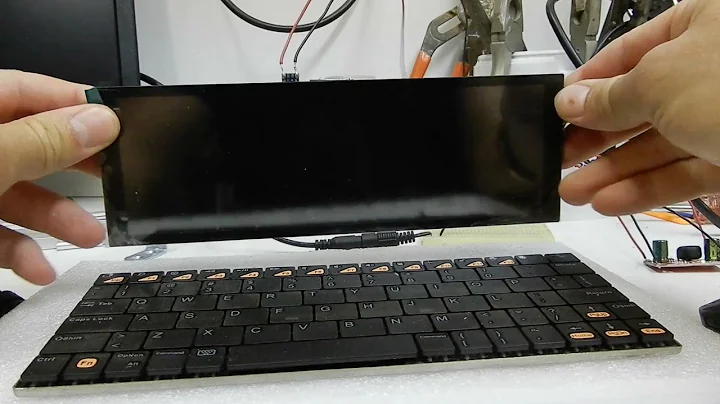 rasp4 + lcd 7.9inch 400x1280 part1