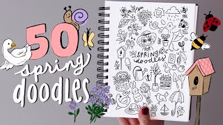 50 Spring Inspired Doodles for When You Don’t Know What to Draw
