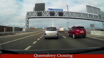 My first drive over the Queensferry Crossinng
