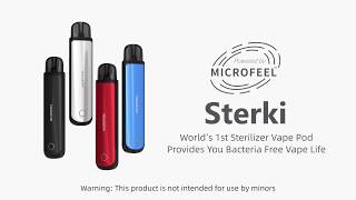 ALD Sterki - The World's 1st E-Cigarette with Sterilization Function | VAPEBIZ.NET