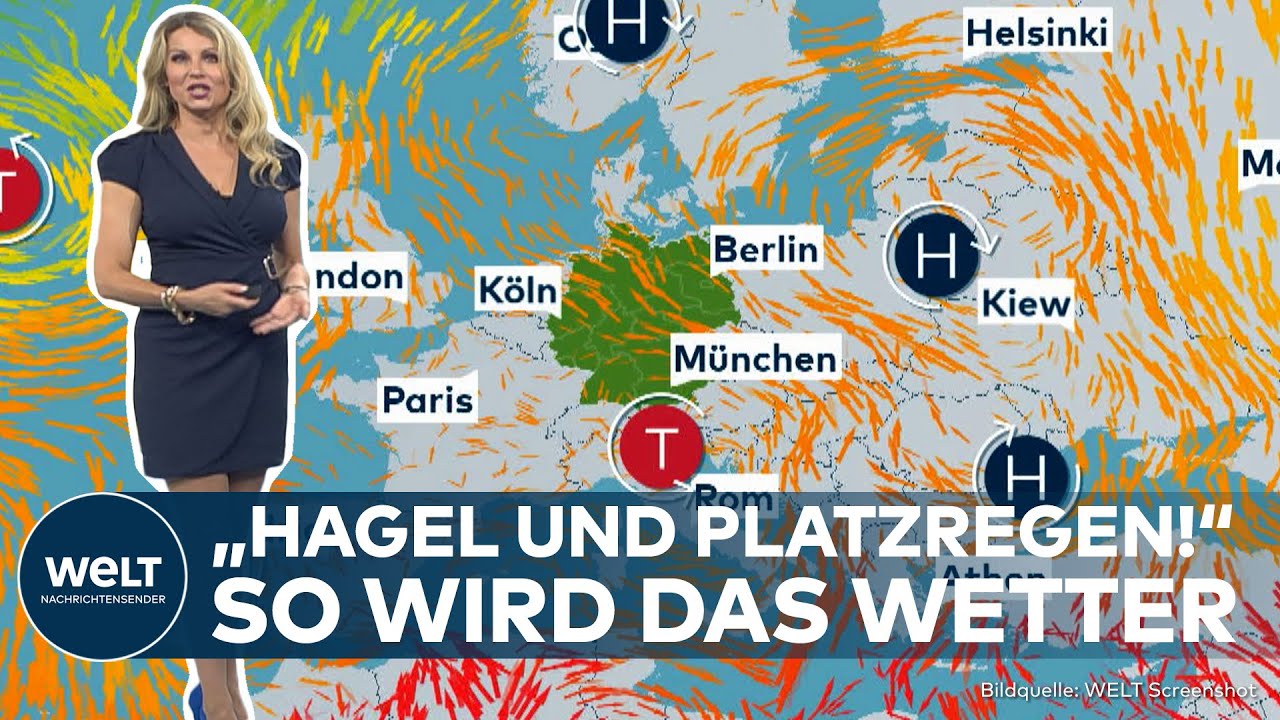 DEUTSCHLAND: "Schauer und Gewitter nehmen zu!" So wird das Wetter im