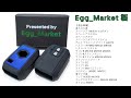 Egg_Market【S32E】スズキ スマートキー シリコン キーカバー 黒/青 2ボタン用