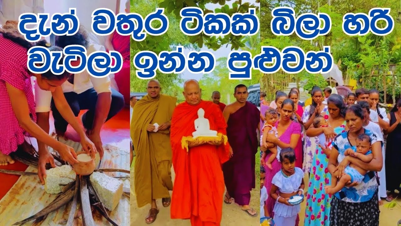 දැන් වතුර ටිකක් බීලා හරි වැටිලා ඉන්න පුලුවන් 🙏#sadagiriseya #hanthana #buddhist