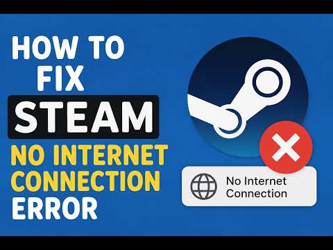 ✅ How To Fix Steam No Internet Connection Error (2026) | Working Solutions