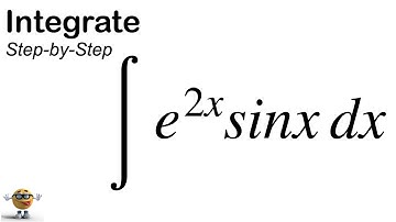Integral of e^2xsinx 💪