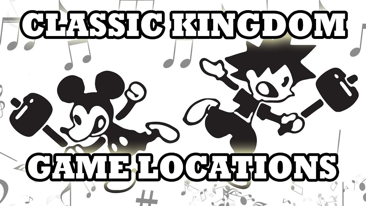 Kingdom Hearts 3 Classic Kingdom Game Locations YouTube