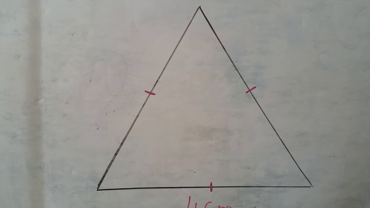 Comment Calculer Le Périmètre D'un Triangle équilatéral