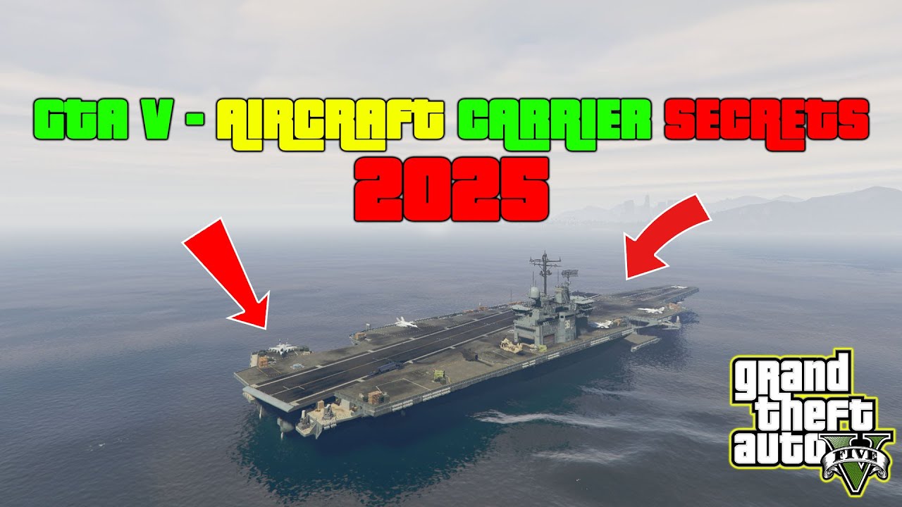 GTA 5 Aircraft Carrier SECRETS You Won T Believe YouTube 