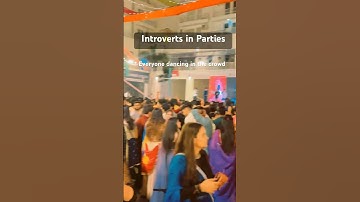 Introverts during social events 😂 | Navratri special
