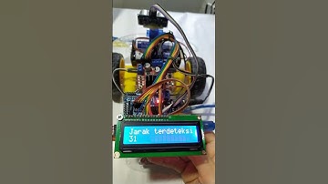 24 Nopember 2020 | Robot dengan sensor ultasonik | Budi Rahmani | STMIK Banjarbaru #budirahmani