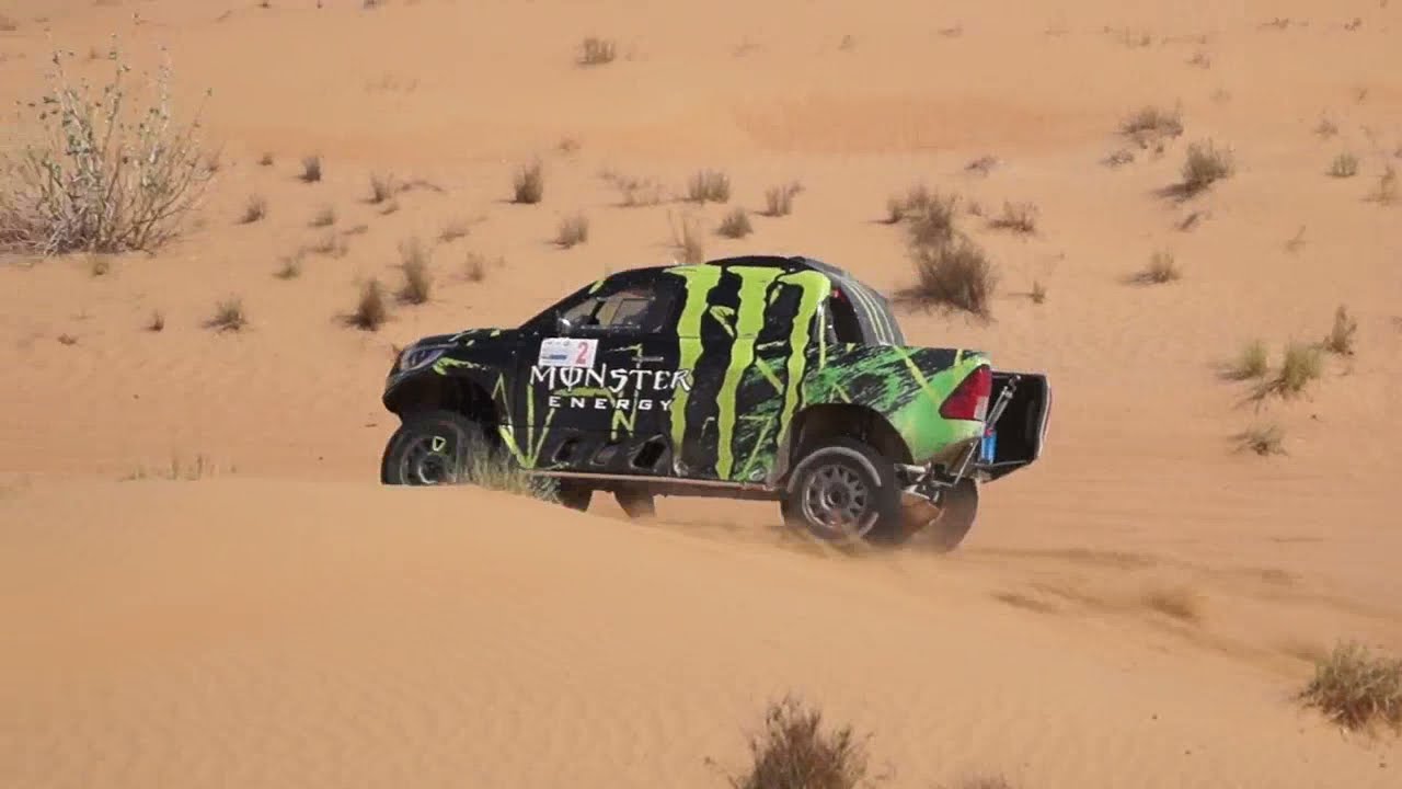 Sharjah Desert Rally 2021 - Thomas Bell  and Patrick McMurren - Toyota Hallspeed Hilux