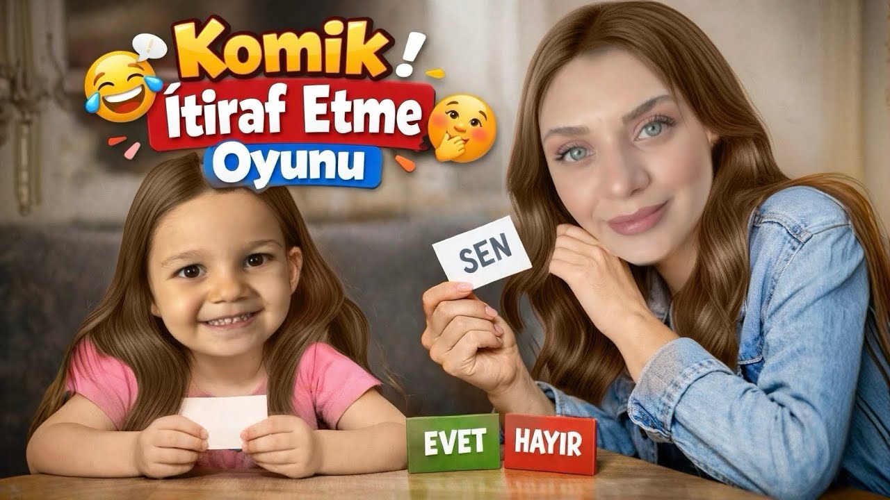 ANNEMLE İTİRAF ET OYUNU OYNADIK! BOL GÜLMELİ İTİRAFLAR!! #funny #comedy #annekız #doll #cute #toys 