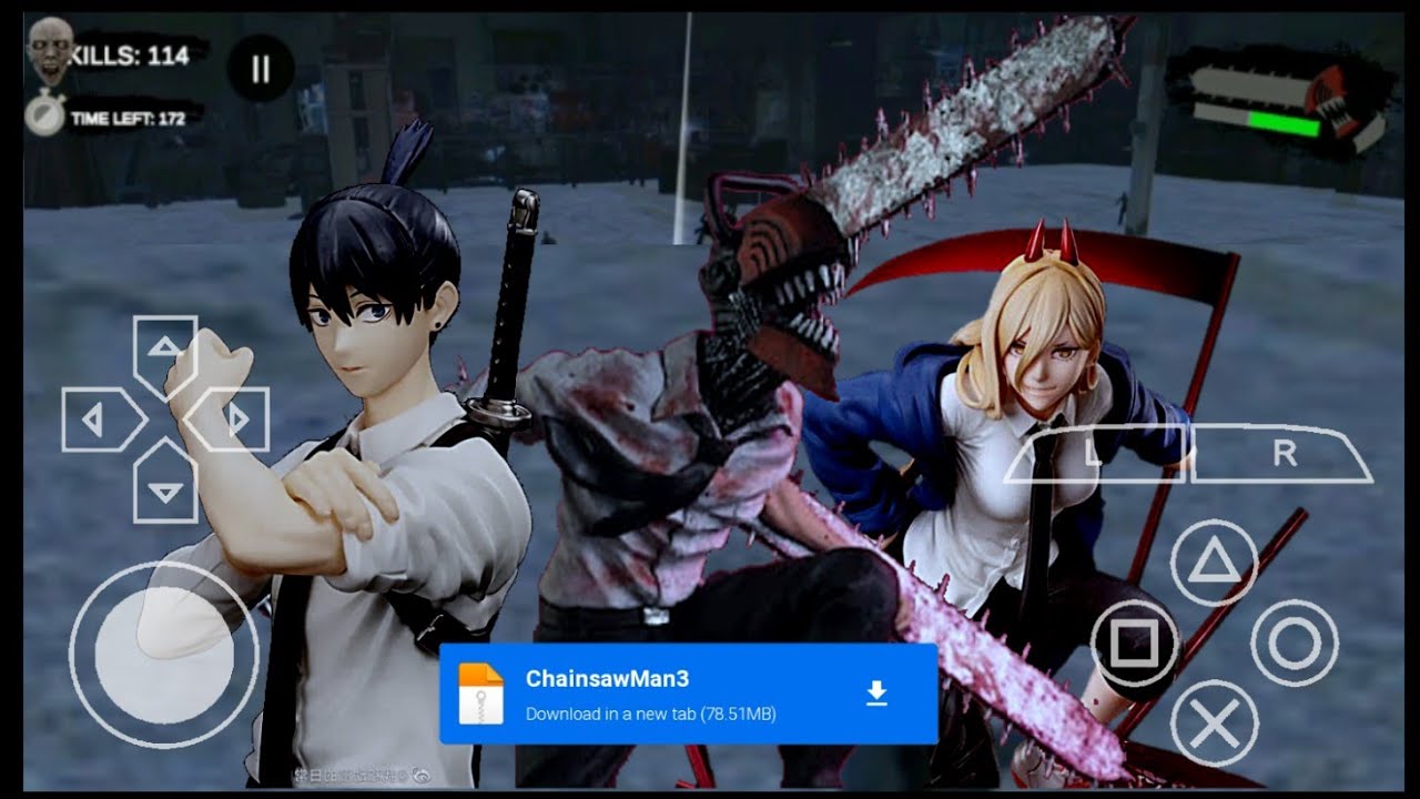 Chainsaw Man Fan Game para Android YouTube