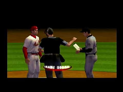 Major League Baseball ESPN 2k5 Longplay (PS2) Rockies vs Cardinals